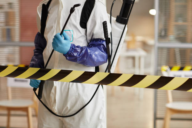 Professional Sewage Cleanup technician working in Beaufort, NC